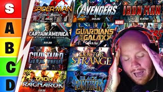 TIMTHETATMAN RANKS MARVEL MOVIES! (Tier List)