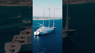 Sailing Yacht A — самая технологичная парусная яхта в мире 🚢 #Shorts