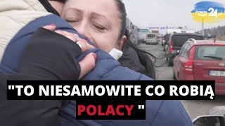 "Przejdziecie za to do historii". Tatiana dziękuje Polakom za ich pomoc