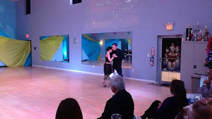 Gina D. & Rudy S. dancing Argentine Tango at our "...