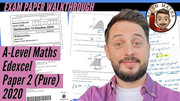 Maths A Level • 2020 Pure Paper 2 (A2) • Edexcel • 📝