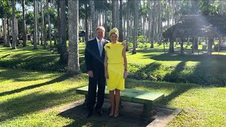 Fotosessie Willem-Alexander En Máxima In De Palmentuin