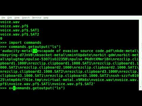 Get System Command Output - Python - Linux