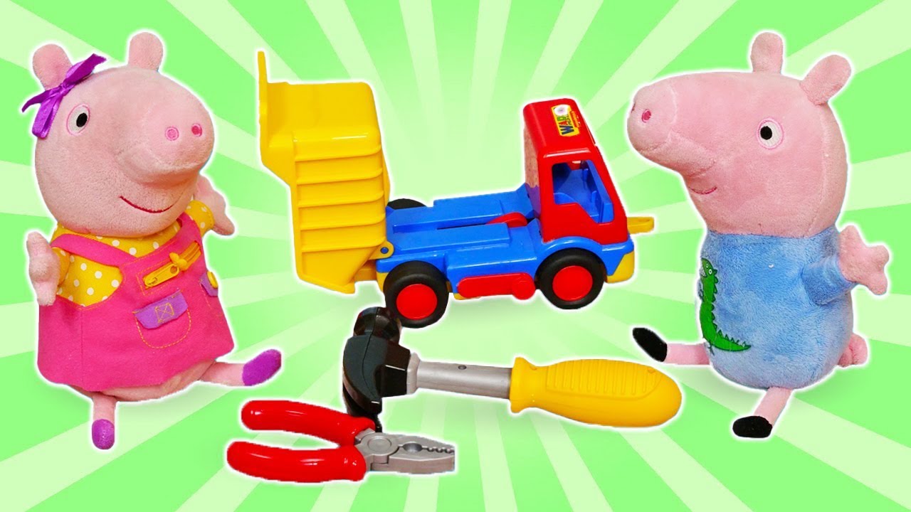 Сasa na árvore para brinquedos! História infantil com Peppa e George Pig   Na nova história infantil com a Peppa e o George Pig, vamos construir uma  casa na árvore para os