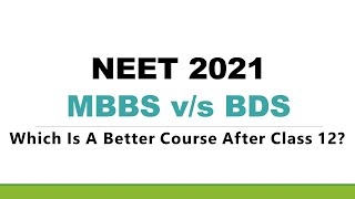 MBBS vs BDS | Salary and Future Scope | STUD-E