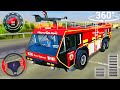 Bussid Simulator VR 360° - Fire Truck Indonesia - Android GamePlay #42
