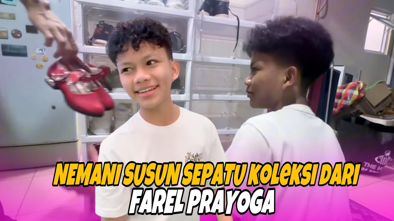 NEMANI SUSUN SEPATU KOLEKSI DARI FAREL PRAYOGA