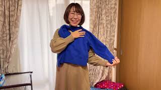 お気に入りのセーターが子供服サイズになって凹む妻