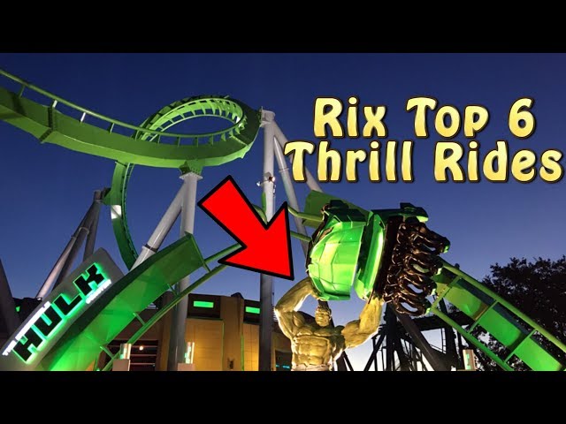 The Wildest Roller Coasters at Universal Orlando