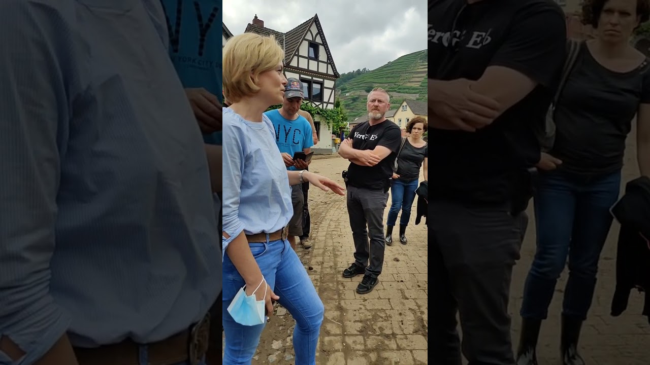 Ahrtal - Tag 5: Julia Klöckner im Gespräch