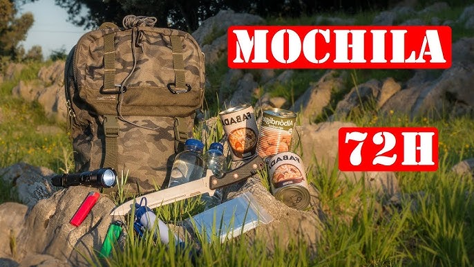 MOCHILA DE 72 HORAS - Escuela Española de Supervivencia