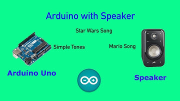 Arduino w/ Speaker (Simple Tones, Star Wars Theme Song, Mario Theme Song)