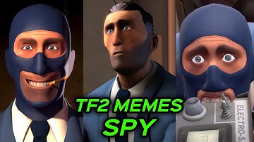 TF2 MEMES but SPY for 1 HOUR and 28 MINUTES - v1 to v100