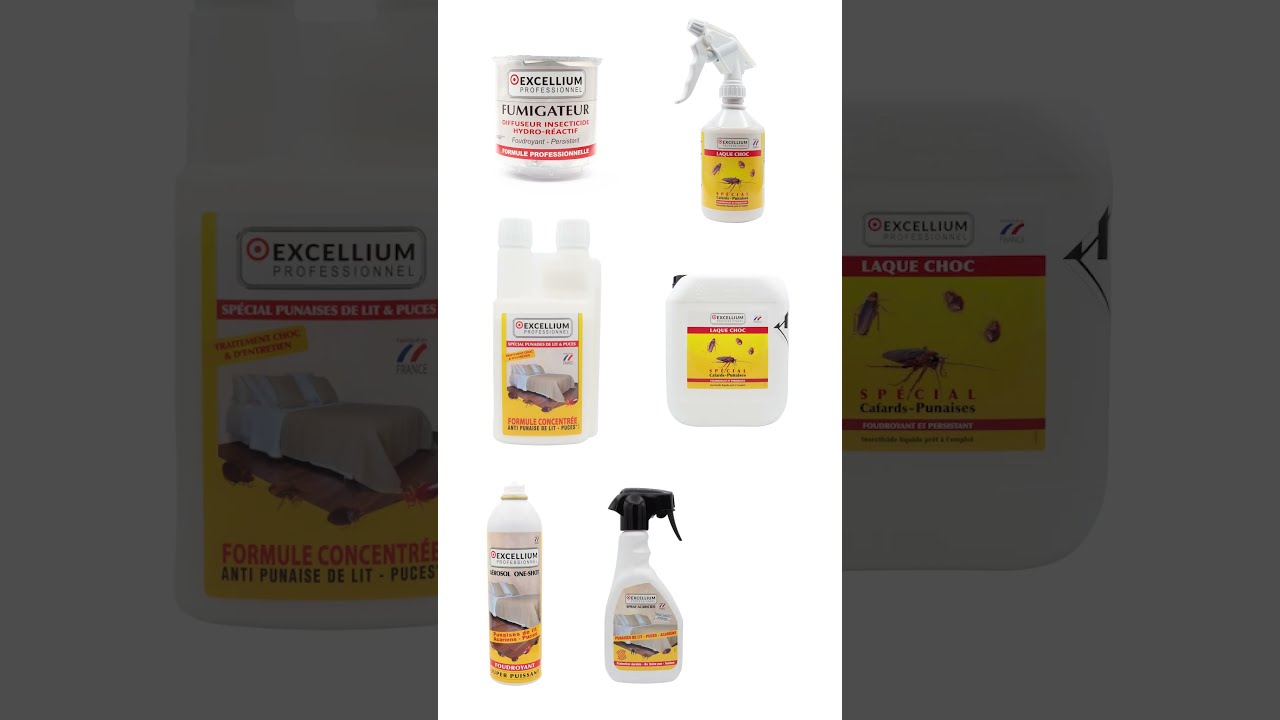 Insecticide Concentré Excellium Professionnel Anti Punaises De Lit 250 Ml - Action Choc Et Rémanente 4 Semaines - 5