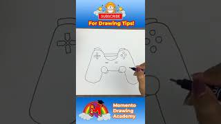 How To Draw Playstasion Controller Drawing Easy To Follow #short #drawing #simpledrawing
