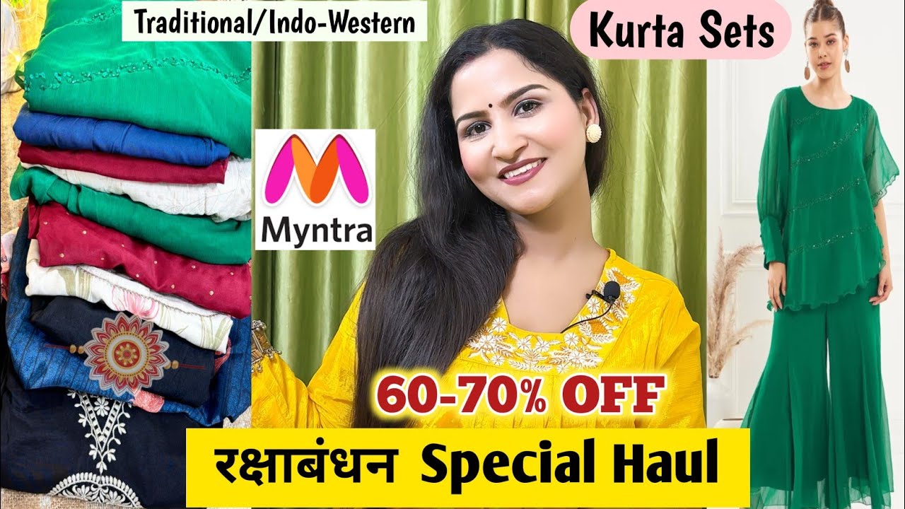 myntra long kurta