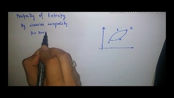 Entropy and it is a property of system
