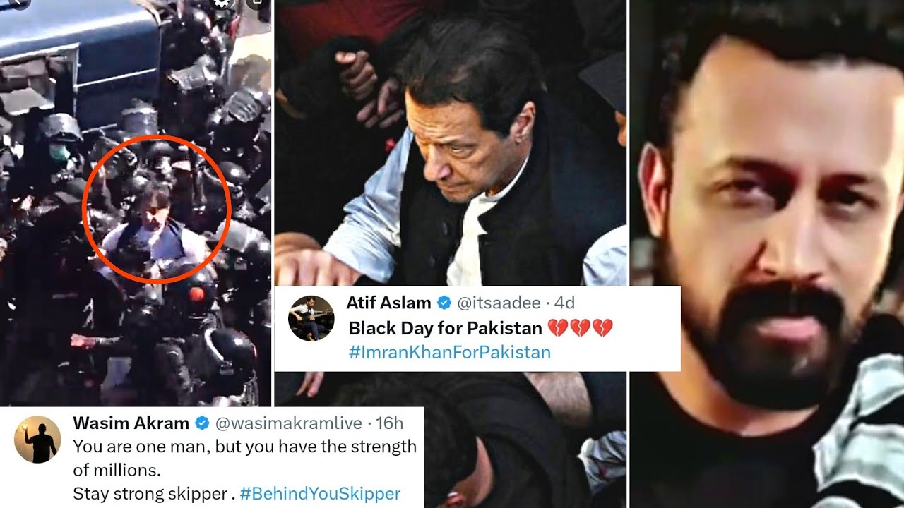 [REACTIONS] Former Pakistan Prime Minister Imran Khan arrested Imran