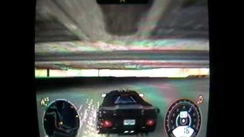 NFSMW - Fun With The Out Of Level Glitch