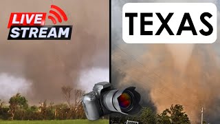 🔴 LIVE TEXAS CHASE: North Texas, Brazos Valley Tornadoes (4/28/24) {A}