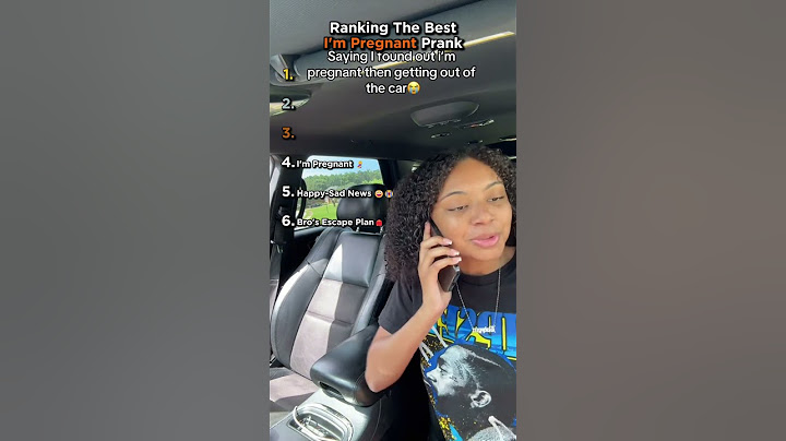 Ranking The Best I'm Pregnant Prank
