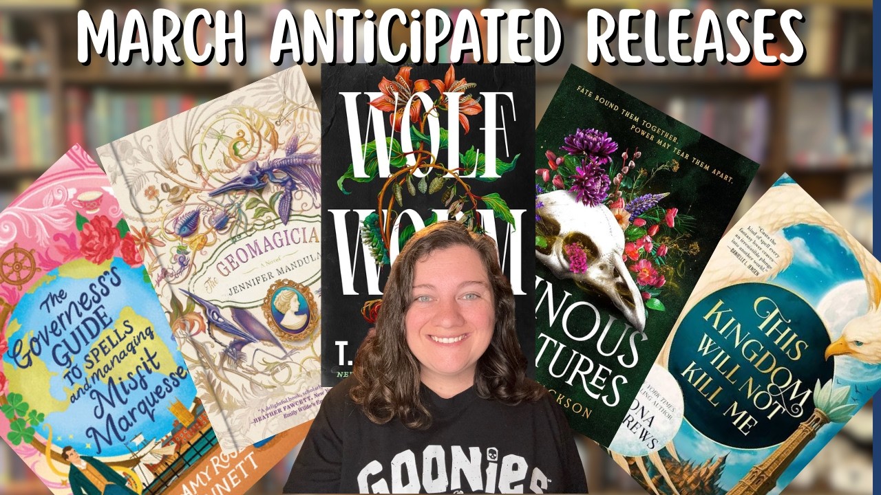 Books coming out in March that I want to read