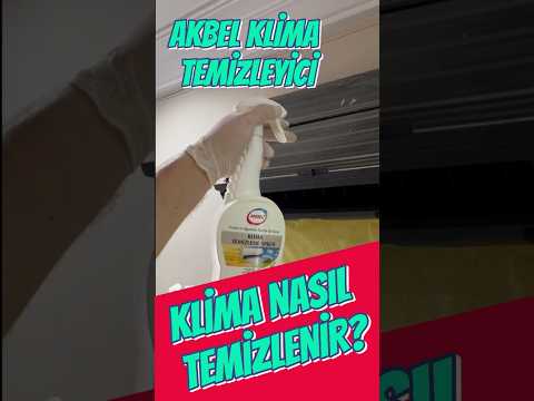 Klima Nasıl Temizlenir - Akbel Klima Temizleme Sıvısı #cleaning #cleaninghacks #clean