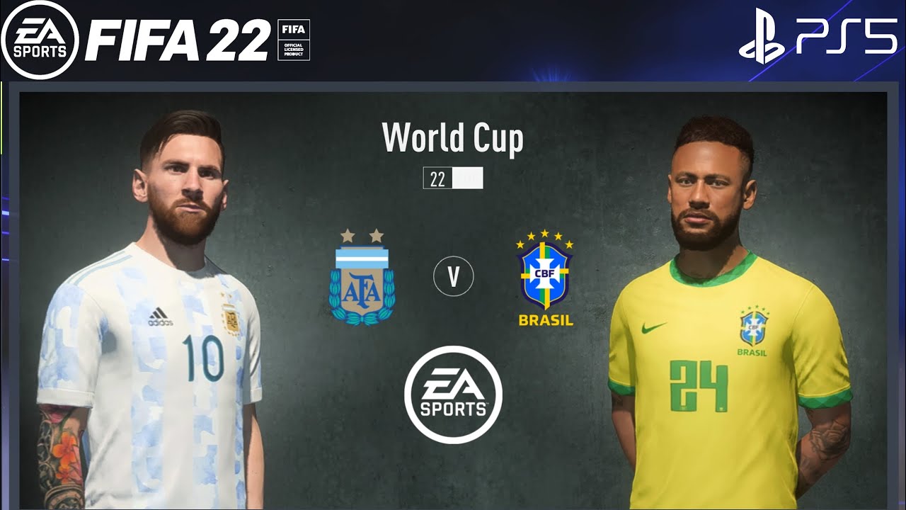 FIFA 22 só terá seleções do Brasil e Argentina na América Latina