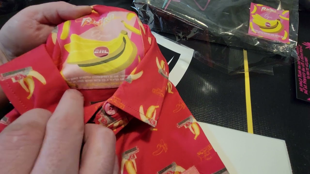 Retro Rifle "Organic" design button down