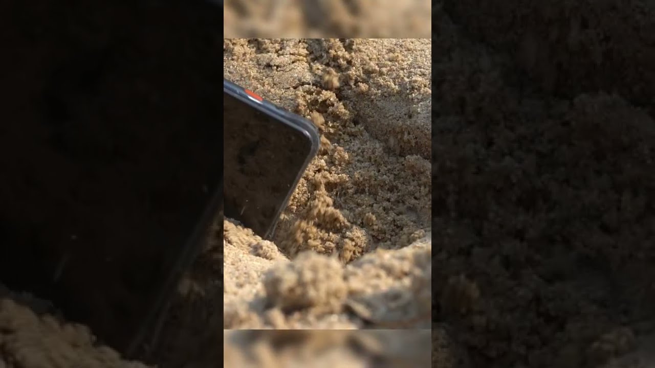 Sand control function live test!