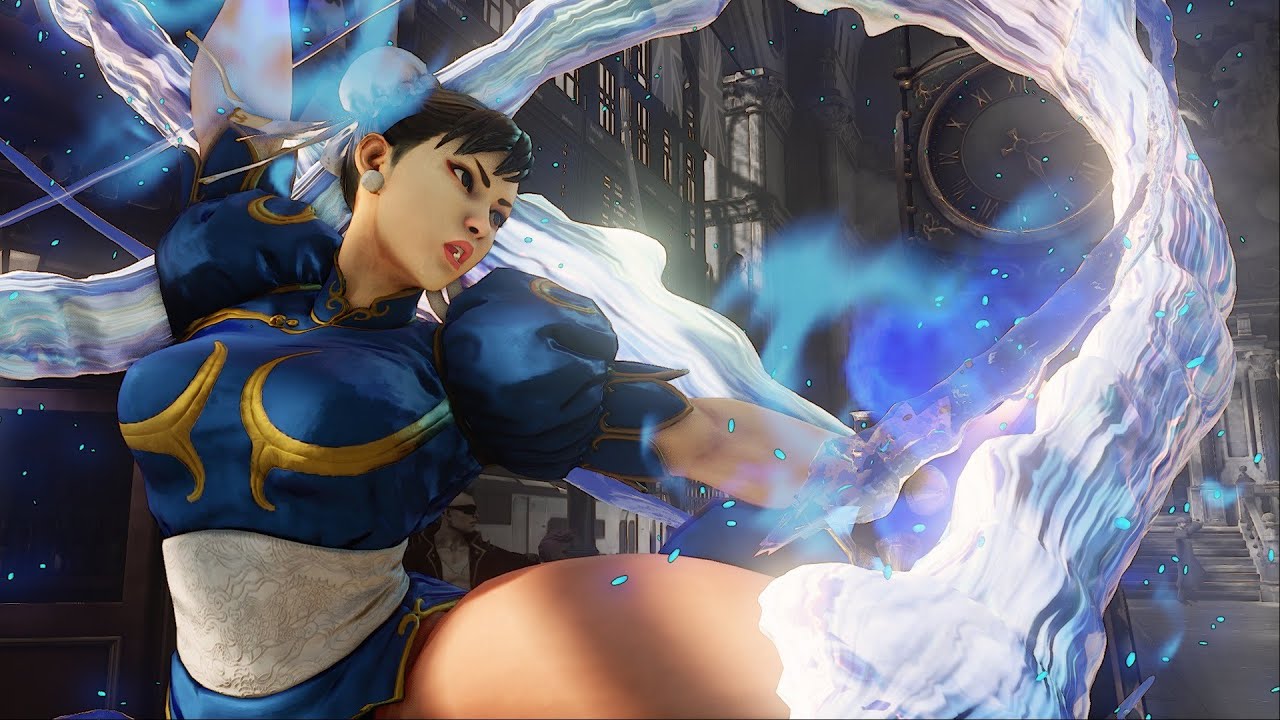 Street Fighter 5 - Chun Li vs Bison Full Match in 60 FPS - YouTube