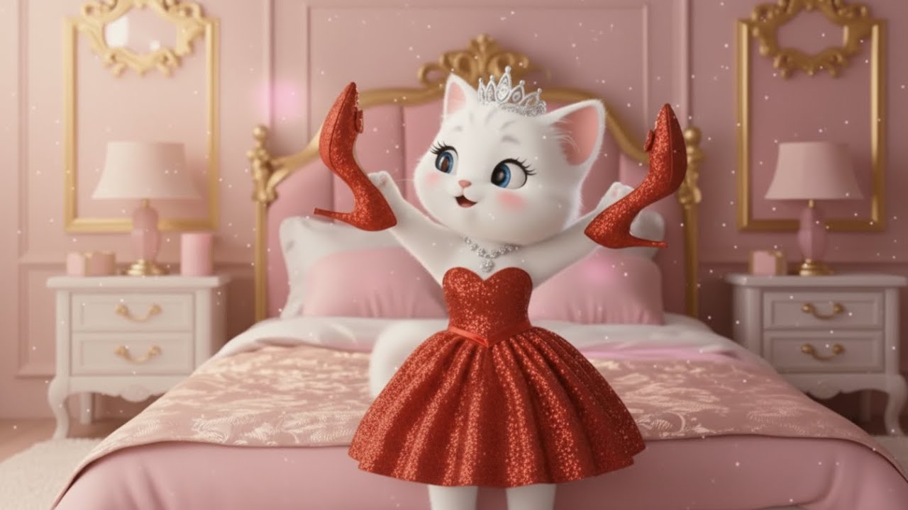 Cute Kitten Applies Makeup For The First Time | MiMi Cat Story