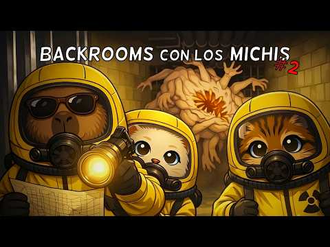 BACKROOMS con los MICHIS #2 | Backrooms Escape Together