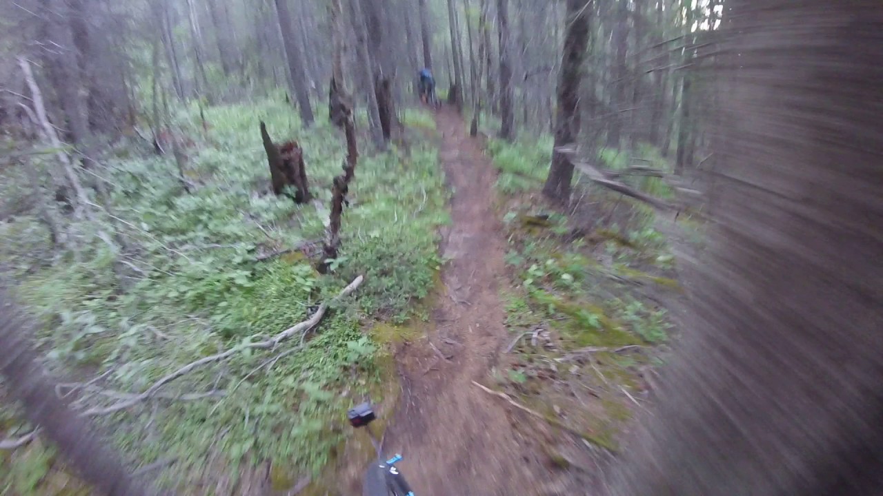 Razors Edge trail, July 3, 2017 with Alex YouTube