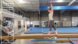 Jr. Rt. 66 Classic Level 1 Beam Routine