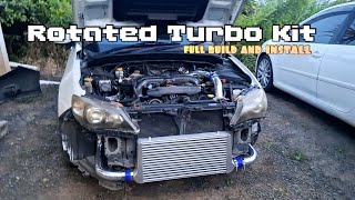 My Subaru Gets a Custom Rotated Turbo Kit