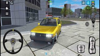 Modifieyli Sarı Tofaş Şahin Araba Oyunu Car Parking 3D Araba Oyunu Gameplay