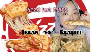 Ummi Try Makan Menu Baru Dari Pizza Hut | #pizzahutmelts