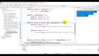 Polymorphism -interface implementation