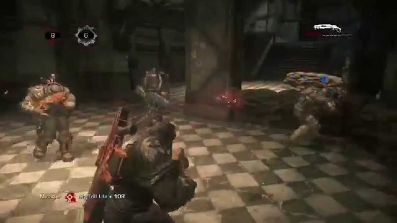 Gears of War Ultimate Edition - SAVAGE GRENADIER MULTIPLAYER GAMEPLAY!  (BEASTMODE)