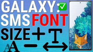 Samsung Galaxy: Make Texts / SMS Bigger screenshot 5