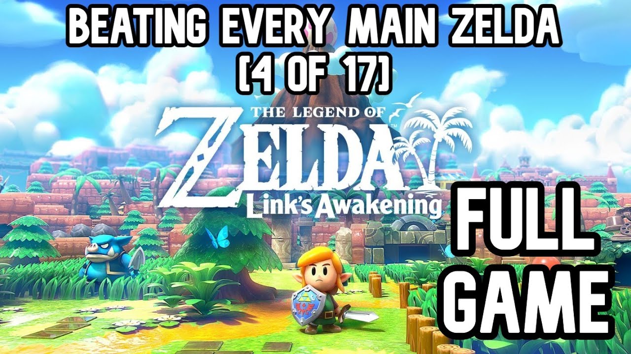 [Beating Every Main Zelda 4 of 17] The Legend of Zelda Link's