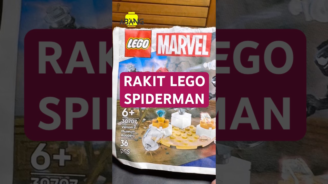 Rakit lego spiderman! 