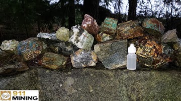 Identifying Carbonate Rocks & Minerals With Hydrochloric Acid!