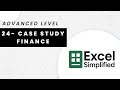 Case Study Finance Dashboard | Advanced Excel in Arabic | لوحة المالية إكسل بالعربي