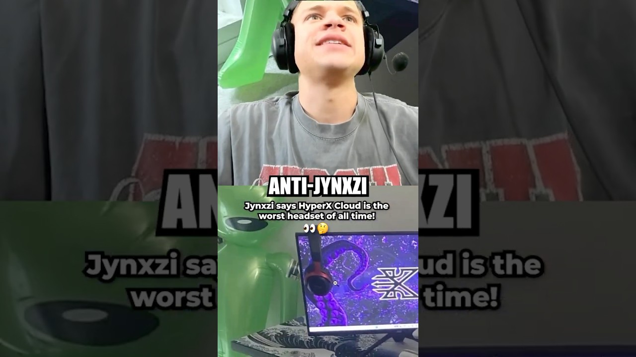 Jynxzi Says HyperX Cloud Is The Worst Headset Of All Time! 👀🤔