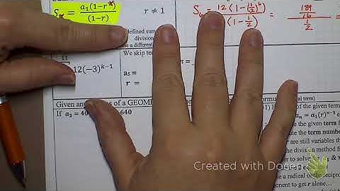 12.2B Geometric Series