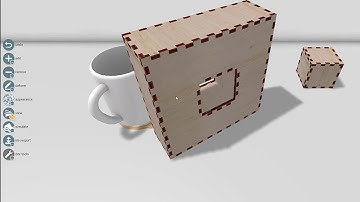 Kyub: A 3D Editor for Modeling Sturdy Laser-Cut Objects