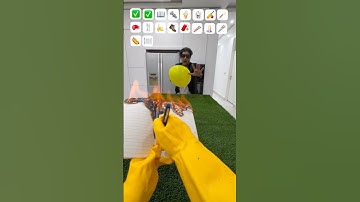 Epic Asmr Catching Big Balloons Challenge:Can All Balloon Burst? #shorts #foryou #balloon #asmr