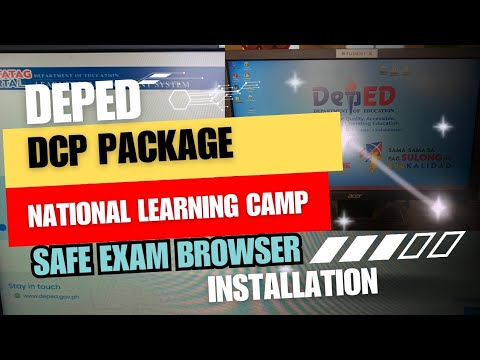 DEPED DCP BATCH 36 SAFE EXAM BROWSER INSTALLATION 2024 NATIONAL LEARNING CAMP ASSESSMENT